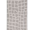 3' X 4' Gray and Ivory Cobblestone Area Rug