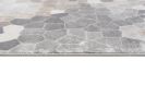 2' X 20' Beige Cobblestone Pattern Runner Rug