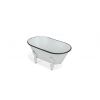White Bathtub Decorative Sculpture