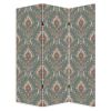 Vintage Green Baroque Three Panel Room Divider Screen