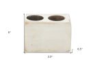 2" Wide Pillar Centerpiece Votive Candle Holder
