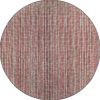 10' Pink Round Ombre Tufted Handmade Area Rug