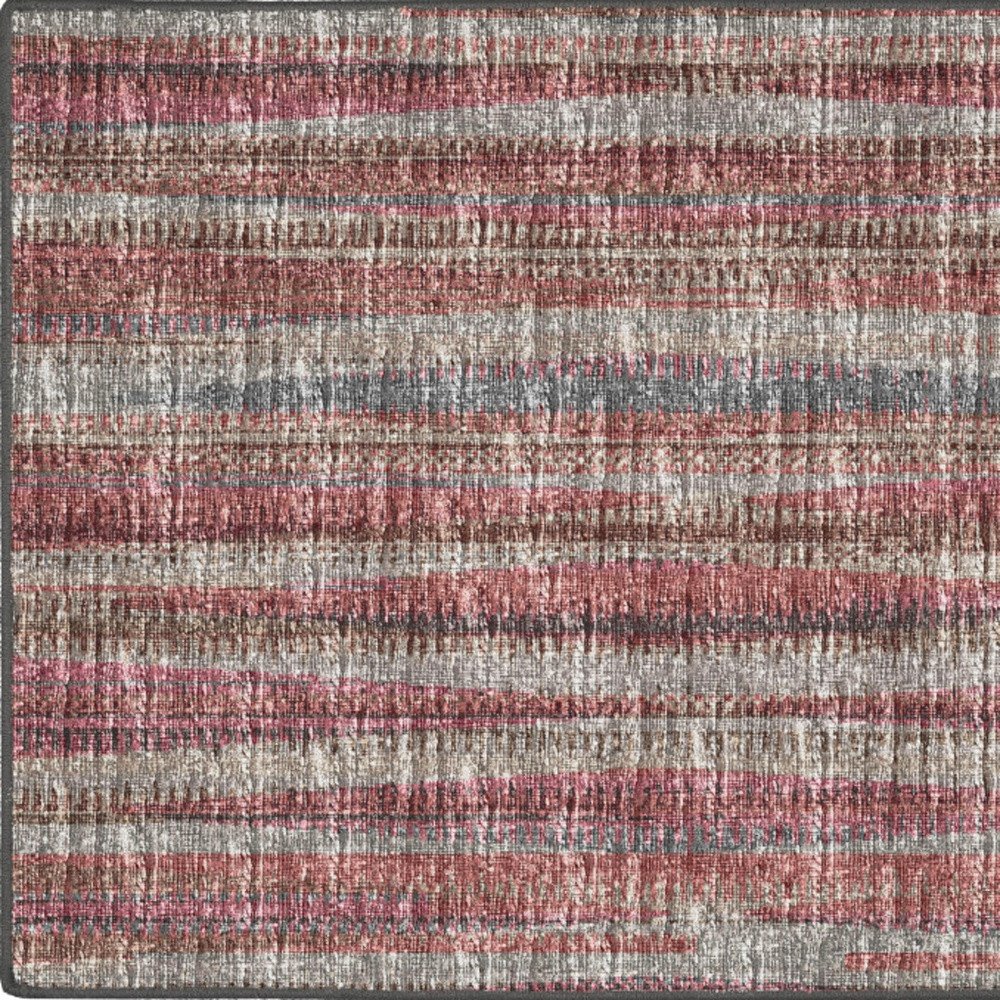 2' X 3' Pink Ombre Tufted Handmade Area Rug