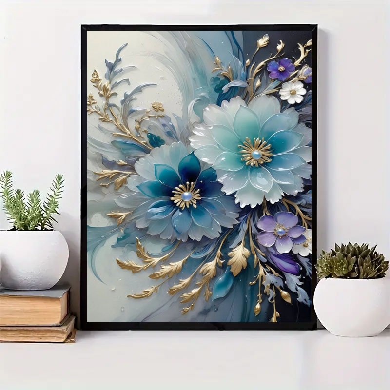 5DDIY Diamond Painting Set - Full Diamond Round Water Diamond Art (Option: Code27)