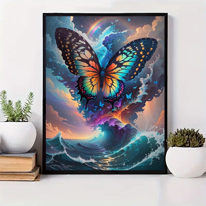 5DDIY Diamond Painting Set - Full Diamond Round Water Diamond Art (Option: Code51)