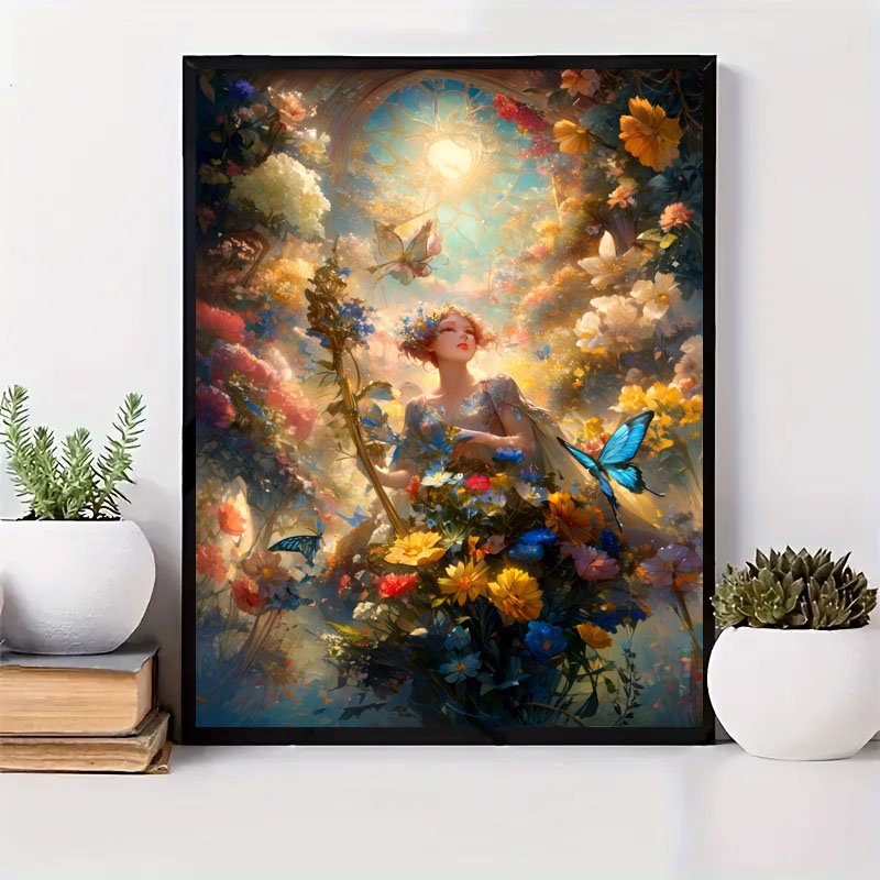 5DDIY Diamond Painting Set - Full Diamond Round Water Diamond Art (Option: Code43)