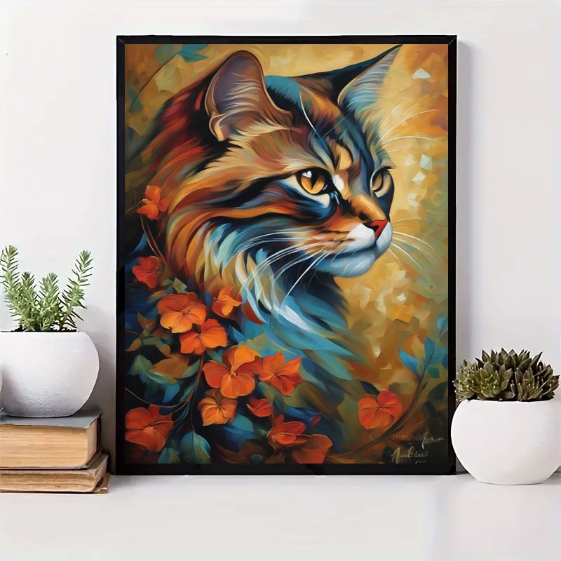 5DDIY Diamond Painting Set - Full Diamond Round Water Diamond Art (Option: Code32)